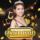 Baccarat A live table game tile