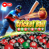 Cricket Ball Roulette live game tile